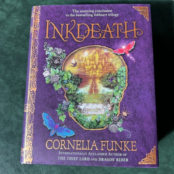 Barnes & Noble Other - Signed NWT Hardcover Book Inkdeath by Cornelia Funke